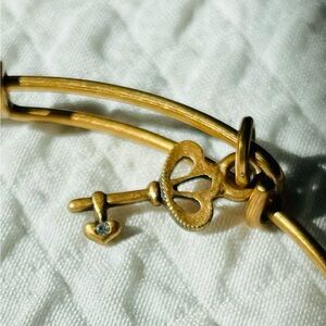 Alex and Ani key charm bangle